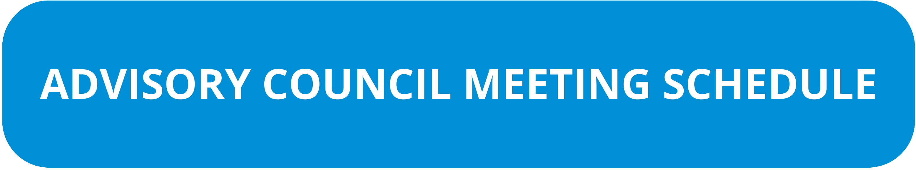 Advisory Council Meeting Schedule